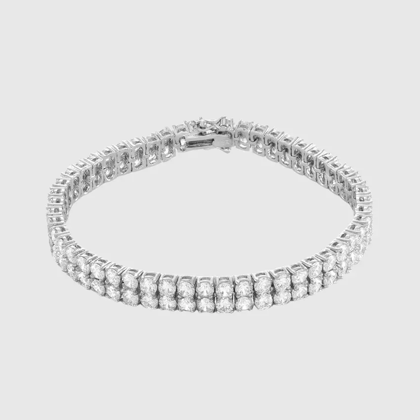 DIAMOR® 5mm Double-Row Tennis Bracelet