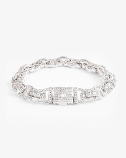 DIAMOR® Iced Byzantine Bracelet
