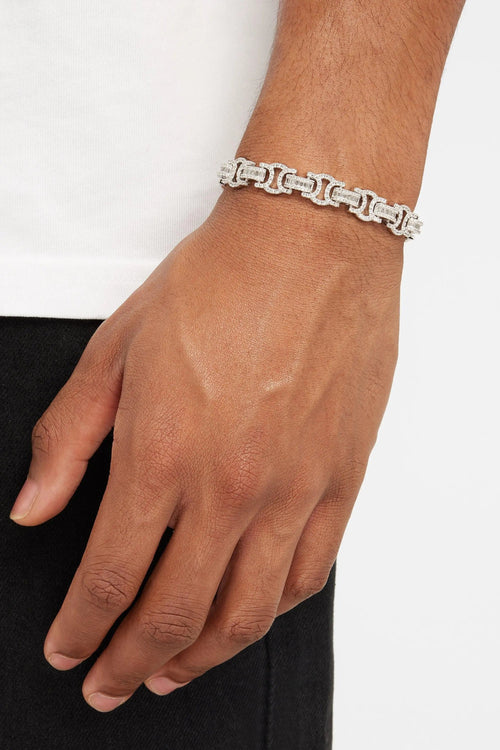 DIAMOR® Iced Byzantine Bracelet