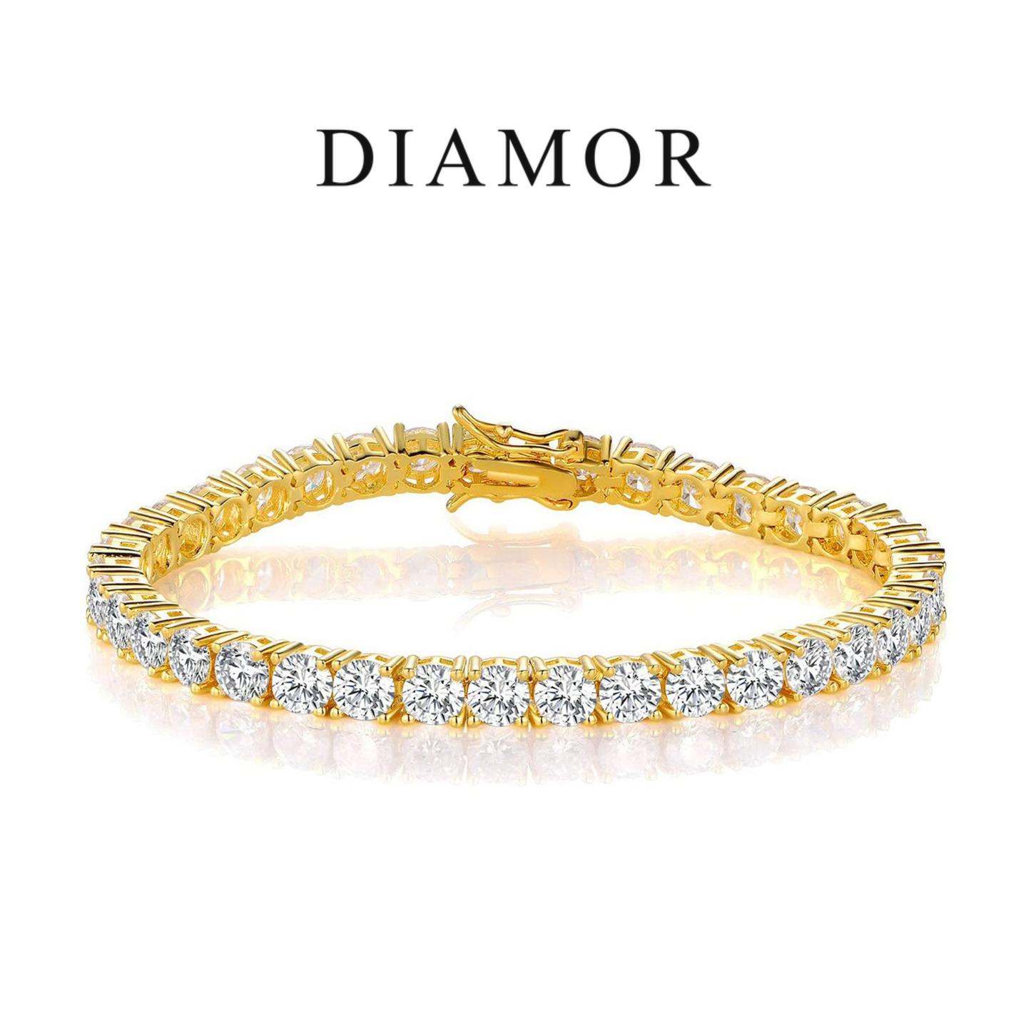 DIAMOR® Moissanite Tennis Bracelet