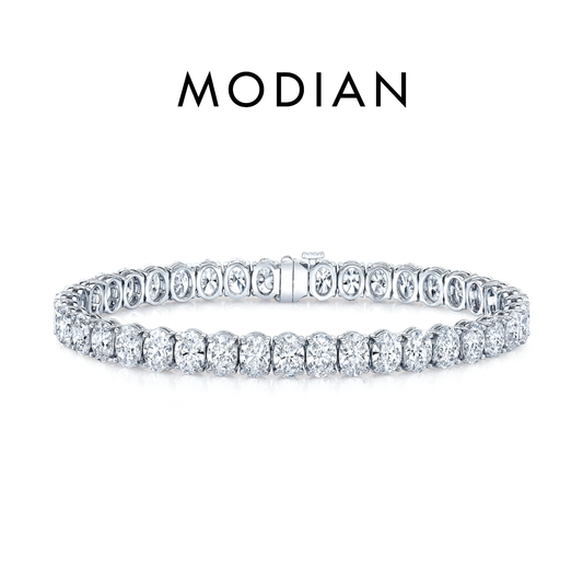 DIAMOR® Oval Tennis Bracelet