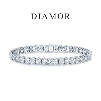 DIAMOR® Oval Tennis Bracelet