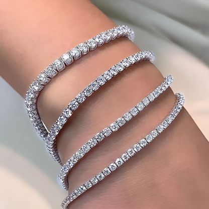 DIAMOR® Moissanite Tennis Bracelet