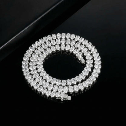 DIAMOR® Oval Tennis Necklace