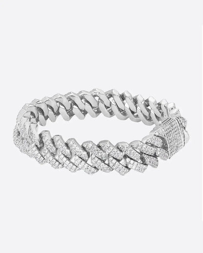 DIAMOR® CUBAN MIAMI PRONG 13MM Bracelet